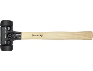 Wiha - młotek z miękkim obuchem Safety średnio miękki/średnio miękki z trzonem z drewna hikory  30 mm - 26509