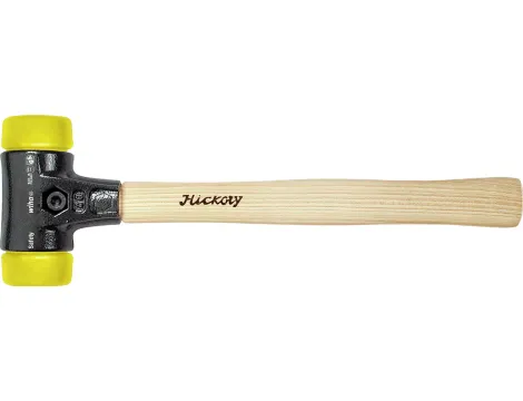 Wiha - młotek z miękkim obuchem Safety średnio twardy/średnio twardy z trzonem z drewna hikory  30 mm - 26640