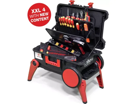Wiha - Walizka narzędziowa  Electrician Competence XXL IV 82-cz. - 45734