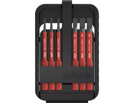 Wiha - zestaw bitów slimBit electric  2,0; 2,5; 3,5; 4,0; 5,5; 6,5 - 43152