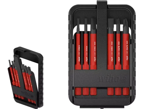 Wiha - zestaw bitów slimBit electric  2,5; 3,5; 5,5; 6,5; SL/PZ1; SL/PZ2 - 43158