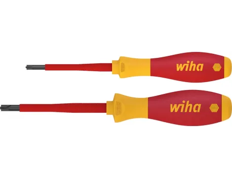 Wiha - zestaw wkrętaków SoftFinish electric PlusMinus/Phillips w blistrze 2-cz.  - 32281