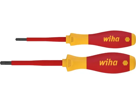 Wiha - zestaw wkrętaków SoftFinish electric PlusMinus/Pozidriv 2-cz. w opakowaniu blistrowym  - 32282