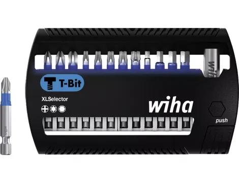 Wiha - zestaw bitów XLSelector, bit T 50 mm Phillips, TORX®, sześciokątne 13-cz. 1/4"  - 41831