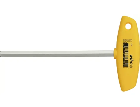 Wiha - klucz trzpieniowy z rękojeścią T sześciokątny, wersja calowa niklowany na wysoki płysk  3/8 x 150 mm - 02811