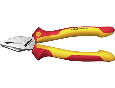 Wiha - Szczypce uniwersalne Professional electric z DynamicJoint® i OptiGrip z bardzo dlugim ostrzem  200 mm - 26711