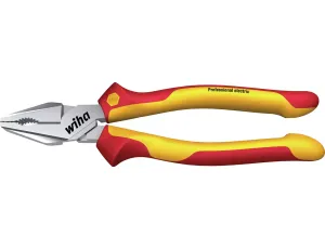 Wiha - wzmocnione Szczypce uniwersalne Professional electric z DynamicJoint® i OptiGrip z bardzo dlugim ostrzem w blistrze  200 mm - 27420