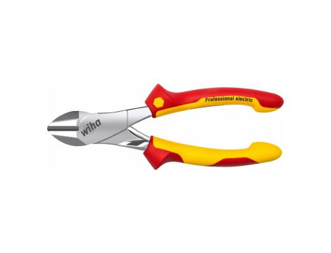 Wiha - wzmocnione Szczypce do cięcia bocznego Professional electric z DynamicJoint® ze sprężyną rozwierającą z możliwością włączania i wyłączania  200 mm - 41329