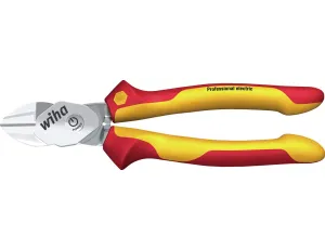 Wiha - wysokowydajne Szczypce do cięcia bocznego BiCut® Professional z DynamicJoint® przełączalne  200 mm - 38191