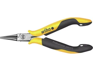 Wiha - Szczypce okrągłe Professional ESD okrągłe, krótkie szczeki  120 mm - 26804