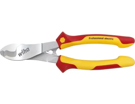 Wiha - Szczypce do przewodów Professional electric w blistrze  210 mm cięcie do ø 20 |60 mm²  - 43666
