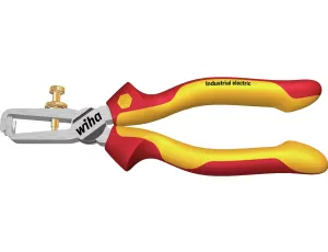 Wiha - Szczypce do zdejmowania izolacji Industrial electric  160 mm - 38867