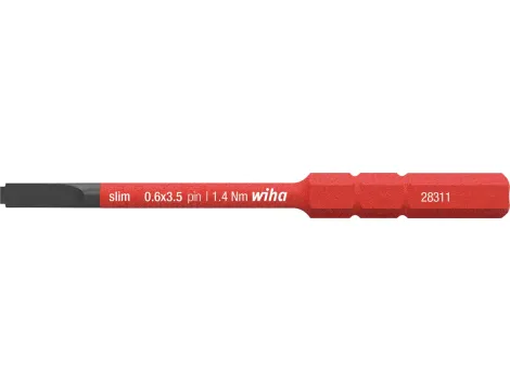 Wiha - 2831 Bit slimBit electric płaski 3,5x75 mm - 44385