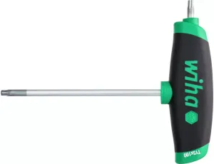 Wiha - Klucz trzpieniowe z rękojeścią T ComfortGrip, TORX® z trzonem bocznym chromowany matowo T40 x 150 mm  - 45452