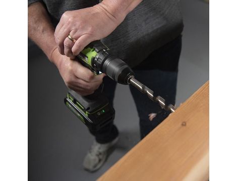 24V wiertarko-wkrętarka GD24DD60K2 Greenworks zestaw ładowarka + aku 2Ah + futerał miękki - 3