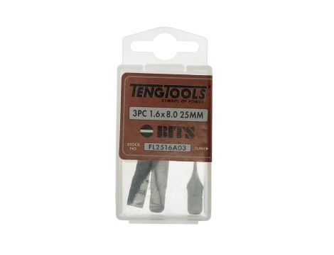 TengTools - Grot do nacięć prostych 1.6x8.0 mm długość 25 mm - FL2516A03