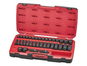 TengTools - 40-elementowy zestaw nasadek udarowych z chwytem 1/2
