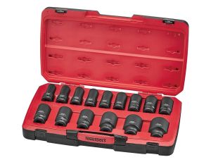 TengTools - 17-elementowy zestaw nasadek udarowych długich z chwytem 3/4