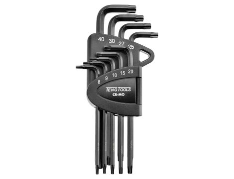 TengTools - 9-elementowy zestaw kluczy trzpieniowych TPX 1498TPX - 1498TPX