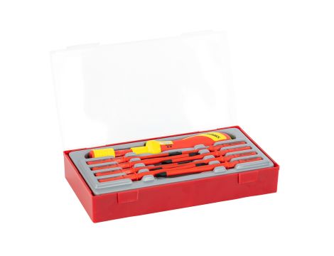 TengTools - Zestaw wkrętaka dynamometrycznego VDE 1000V TTVSD09 - TTVSD09 - 4