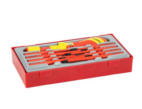 TengTools - Zestaw wkrętaka dynamometrycznego VDE 1000V TTVSD09 - TTVSD09 - 5