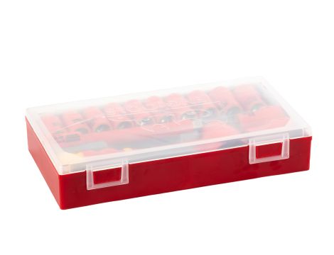 TengTools - Zestaw narzędzi nasadowych izolowanych VDE 1000V z chwytem 3/8" - TTV3814 - 3