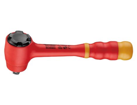 TengTools - Pokrętło zapadkowe izolowane VDE 1000V 3/8" - MV3800