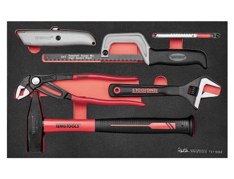 TengTools - 6-elementowy zestaw narzędzi dla hydraulików Teng Tool TEFX06E - TEFX06E