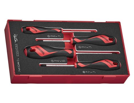 TengTools - Zestaw wkrętaków krzyżowych TEAMD04N1 - TEAMD04N1