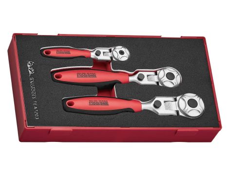 TengTools - Zestaw pokręteł zapadkowych przegubowych TEA7203 - TEA7203