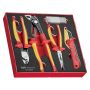 TengTools - Zestaw szypiec i noża VDE 1000V TEDVMB08 - TEDVMB08 - 3