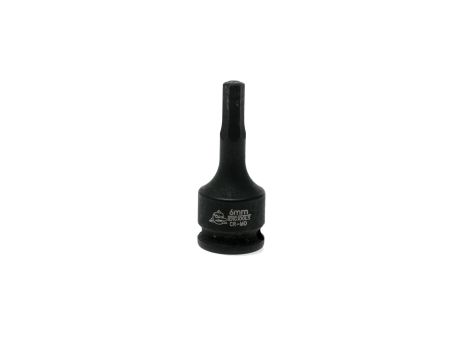 TengTools - Nasadka trzpieniowa udarowa 6-kątna z chwytem kwadratowym 3/8" 6 mm - 981506-C