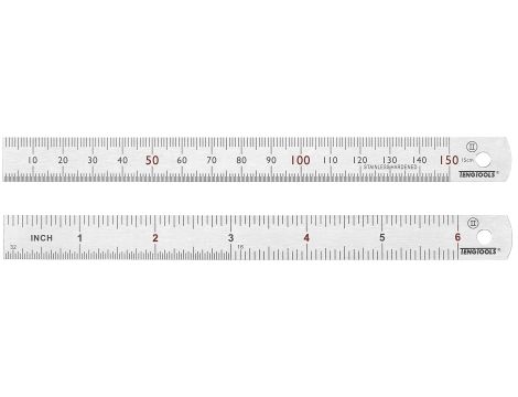 TengTools - Linijka stalowa 150 mm STMMI150 - STMMI150