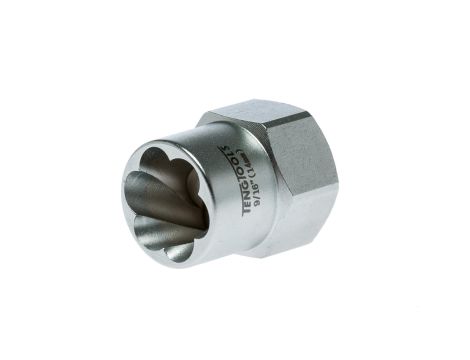 TengTools - Sześciokątne nasadki odkręcające z chwytem kwadratowym 3/8" 14 mm - ST38314 - 2