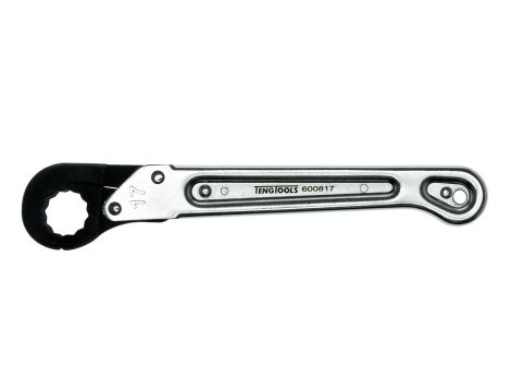 TengTools - Klucz oczkowy zapadkowy otwierany 17 mm - 600817