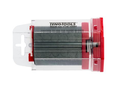 TengTools - Ostrza wymienne hakowe 50 mm (100 szt.) - 710-100H