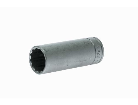 TengTools - Nasadka długa 12-kątna z chwytem 1/2" 22 mm - M120622-C - 2