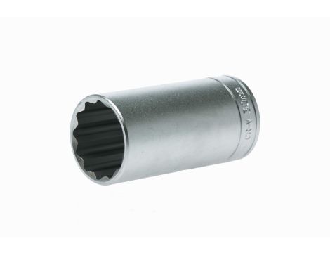 TengTools - Nasadka długa 12-kątna z chwytem 1/2" 30 mm - M120630-C - 2