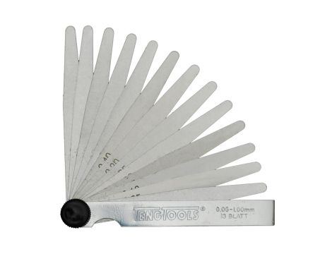 TengTools - Szczelinomierze płytkowe 13 0.05-1.00 mm - FG13100