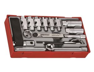 TengTools - 16-elementowy zestaw narzędzi do serwisu olejowego TTOS16 - TTOS16