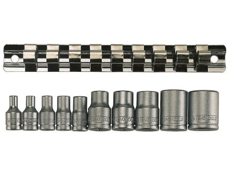 TengTools - Nasadki TX-E w zestawie z chwytem kwadratowym 1/4" i 3/8" M3814 - M3814