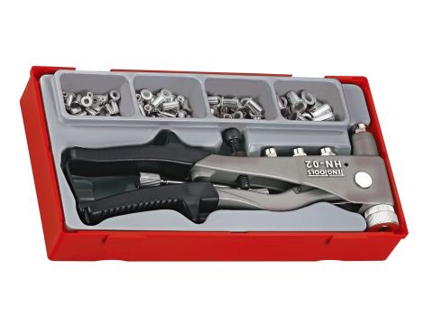 TengTools - 81-elementowy zestaw nitownicy do nitonakrętek TTNR81 - TTNR81