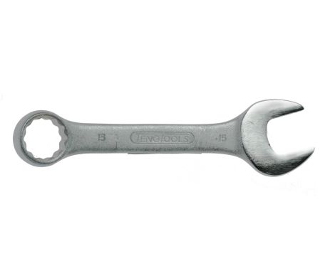 TengTools - Klucz płasko-oczkowy krótki Stubby 15 mm - 6005M15