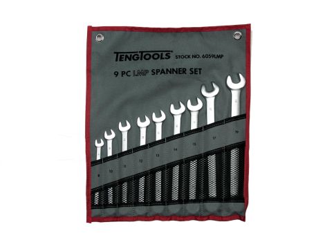 TengTools - Zestaw kluczy płasko-oczkowych długich 8-19 mm 6059LMP - 6059LMP