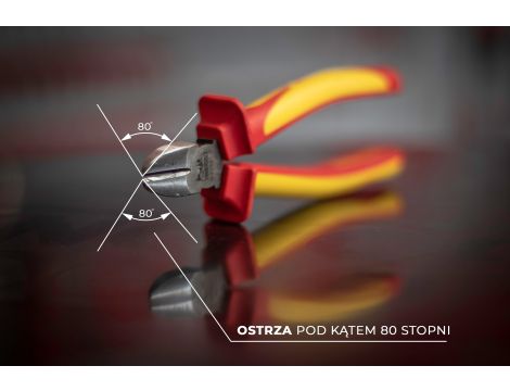 TengTools - Szczypce tnące boczne 1000V 150mm - MBV441-6 - 2