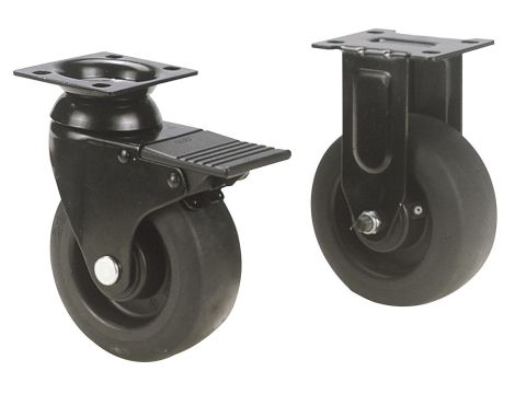 TengTools - 4 kółka osadzone obrotowo, z hamulcem 2-stopn. TCNBC - TCNBC