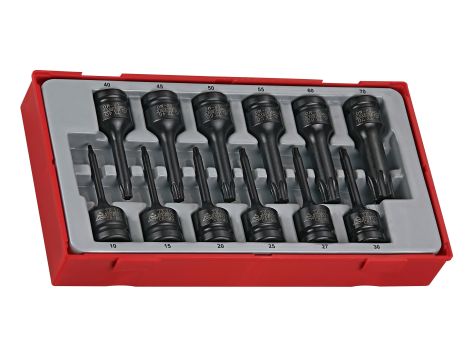 TengTools - 12-elementowy zestaw grotów maszynowych TX TT9212TX - TT9212TX