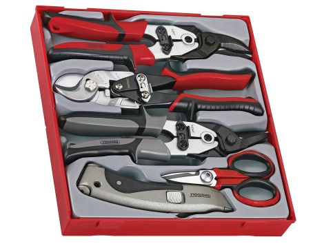 TengTools - 5-elementowy zestaw narzędzi obcinających i przecinających TTDCT05 - TTDCT05