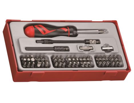 TengTools - Zestaw wkrętaka z grotami wymiennymi TTMD74 - TTMD74