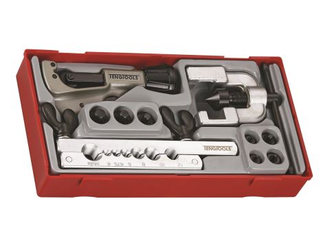 TengTools - 10-elementowy zestaw do formowania zakończeń rurek TTTF10 - TTTF10